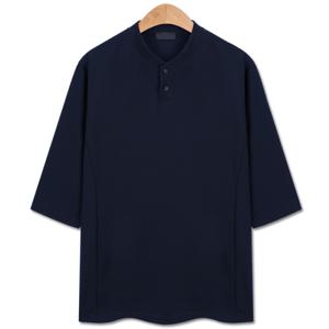 [탑보이][탑보이] 빅사이즈 헨리넥 7부 티셔츠 (CA276)