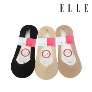 [엘르(양말)]여성 햄라인 덧신 3족 묶음_ES21034-A