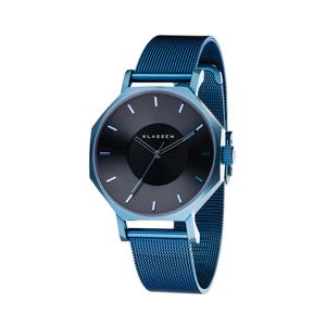 [마션틴트(잡화)][클라쎄14] 공식수입 남녀공용 블루 메탈시계 WOK20BE001W (36mm)
