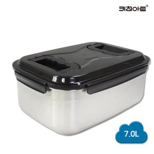 키친아트 다담채 304스텐 김치통 밀폐용기 7.0L 3호