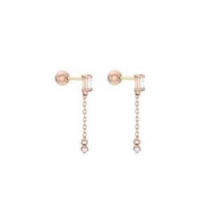 [GB] 테파스톤 드롭 10K GOLD 세트 피어싱 LPTG2063T
