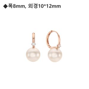 [로이드]14K 데일리 진주 원터치 귀걸이 LOFL4084G