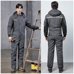 파브 겨울 작업복 정비복 WM-S5801 점프수트 일체형