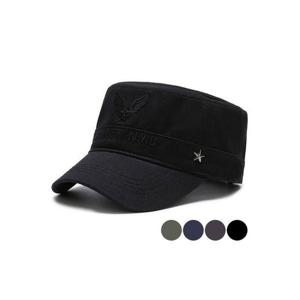 [라일리] Rly  스타일 군모 짧은 챙 자수 볼캡 빈티지 모자