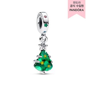 [판도라(주얼리)][백화점 보증서 제공]스파클링 크리스마스 트리 댕글 참_792983C01_A