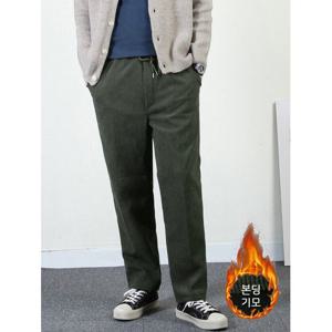 [프랭키뉴욕] 남자 골덴 기모 와이드팬츠 겨울 코듀로이 바지_MMPA38