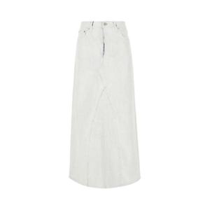 마르지엘라 데님 스커트 SI0MA0003S30561967 WHITE