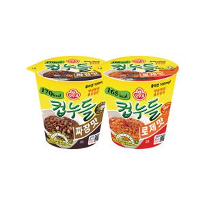 오뚜기 컵누들 로제맛 6입 + 컵누들 짜장맛 6입