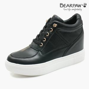 [베어파우(슈즈)]여성 NITA 쳔연소가죽 웨지 키높이 스니커즈 (K2302001PA-W-EGR)