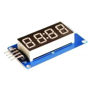 TM1637 4자리 숫자표시 LED7세그먼트 모듈 아두이노