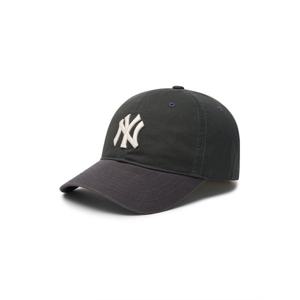 [MLB공식] [카리나 PICK] 에이스 언스트럭쳐 볼캡 NY (Charcoal Grey) 3ACP6601