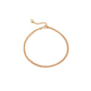 [GB] 네줄체인 하트 포인트 14k GOLD 발찌 LWA17004G