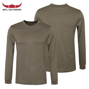 [BFL] 버팔로 기모 라운드 웜업 이너 티셔츠 Model No_CB2257