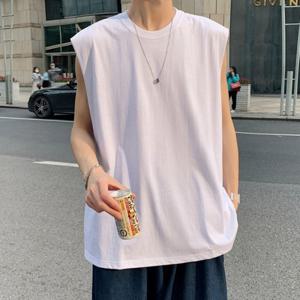 [모로엠] 남성 깔끔한 무지 민소매 나시 DMS-TS5-Q3777694