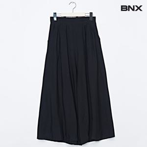 [비엔엑스]린넨 핀턱 밴딩 끈 와이드 롱 팬츠 (BV2PT011L0)
