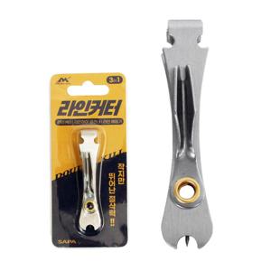 싸파 더블킬 라인커터 3in1 아이클리너 매듭기 낚시용품