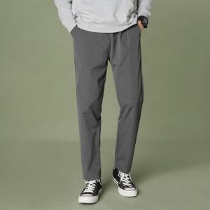 5컬러 허리밴딩 일자핏 데일리 면바지 IS-PA53