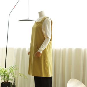 샵앤) 여성 국내산 무지 에이프런 앞치마 ENA-WAP-0753-소라