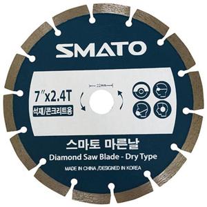 스마토 다이아몬드쏘 마른날 6x2.4T 1EA