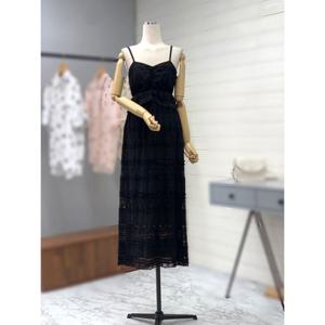 [애티쉬]레이스 펀칭 나시원피스 BOP1R785