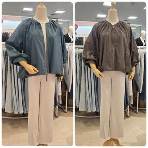 오프리미츠 HC26 50%+20%더인하  셔링 러블리한 집업 숏  사파리형 점프 남구홈플러스 M24jp1301
