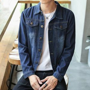 [슈썸]가슴 포켓 디자인 가을 아우터 데님자켓 INSUM42