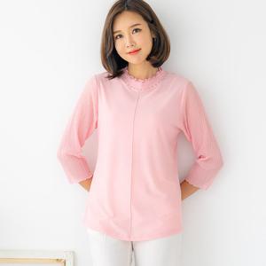마담4060 러블리플리츠블라우스-ZMBL008002-
