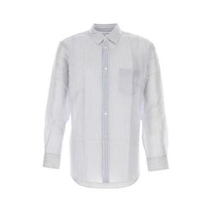 꼼데가르송 남성 그레이 긴팔 셔츠 FZB142PER 1STRIPE6