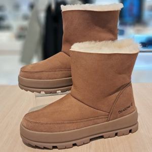 [베어파우(슈즈)]MARGO 여성 겨울 방한 양털부츠 히코리 K2954002QD-W 4CM