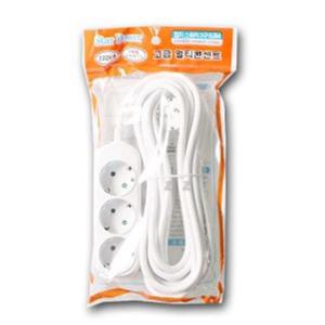 오성 접지 3구 8m 멀티탭 콘센트 연장선 코드 전기