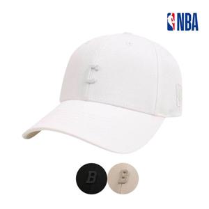 [엔비에이]남녀공용 이니셜 미니 메탈 하드볼캡 모자 N255AP455 P