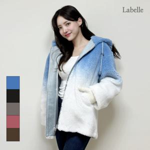 [라벨르][라벨르] 양모 후리스 후드 자켓_LB102JK_N