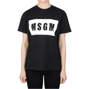 [MSGM] 박스로고 반팔티 (2000MDM520 200002 99)