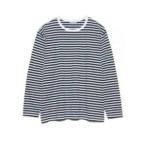 나나미카 긴팔 티셔츠 SUHS423 KW Free Black x White