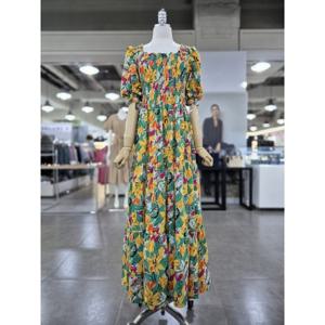 [수스]수스 플라워스모크 롱원피스 S242NOP655