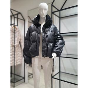 [SI][SI] SI하이넥 인조가죽 덕다운 패딩점퍼SHHJZ8684 (P003460