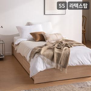 [삼익가구]스탠다드 빅서랍 2단 수납침대(라텍스탑 7존 독립스프링 매트리스-슈퍼싱글)