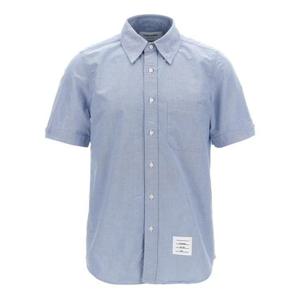 톰브라운 반팔 셔츠 MWS239EF0313480 BLUE