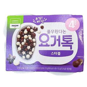 [에이알비티] 풀무원 요거톡 스타볼 133G x 4입 X 2개 80579