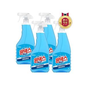 [홈스타]윈덱스 스프레이 유리세정제 본품 500ML x 4개