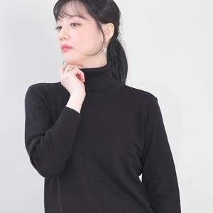 애비뉴투지 엄마옷 국내산 사피아 울 니트 가을 겨울 폴라 티셔츠 A10251