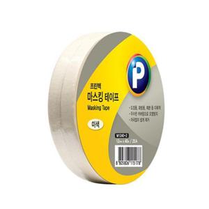 마스킹 테이프 미색 12x40m 2EA M1240-2 프린텍 주름 주름종이