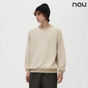 나우  (1NUTSF4904_LE) U리프플리스맨투맨 L.BEIGE