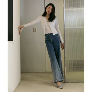 [에고이스트][BLUE LABEL] 그라데이션 스판 와이드 데님팬츠(ER2ODP05)