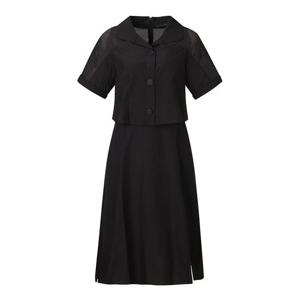 [신원아울렛]블록 펀칭 디테일 A라인 원피스 SIOAE2528 H
