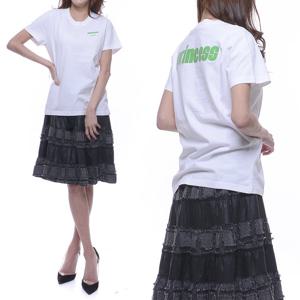 [오프화이트] 20SS 여성 프린세스 캐주얼 반팔티 (OWAA049R20B07101_0141_20S)