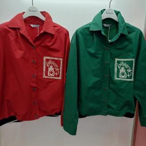 Destijl HC06 국내생산 짧은 쨍한칼라 품편한 셔츠아우터 점퍼형 구김없는 쟈켓 D2521jk01