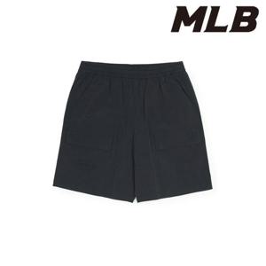 MLB (3ASMV0553-50BKS) 빈티지 컬시브 코튼터치 멀티 카고 6부 반바지