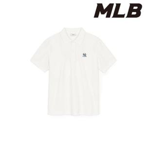 MLB (3APQB0153-50IVS) 베이직 컴포터블핏 카라 티셔츠