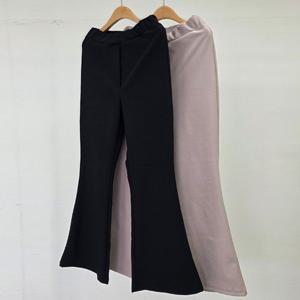 [아이우먼]빅사이즈정장바지 U090L503 토크밴딩부츠컷스판팬츠 NR